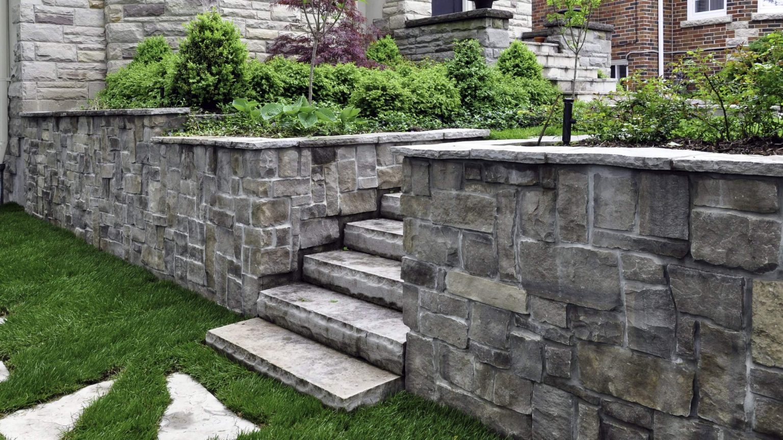 Natural Rock Retaining Wall Ideas Inspiring Ideas